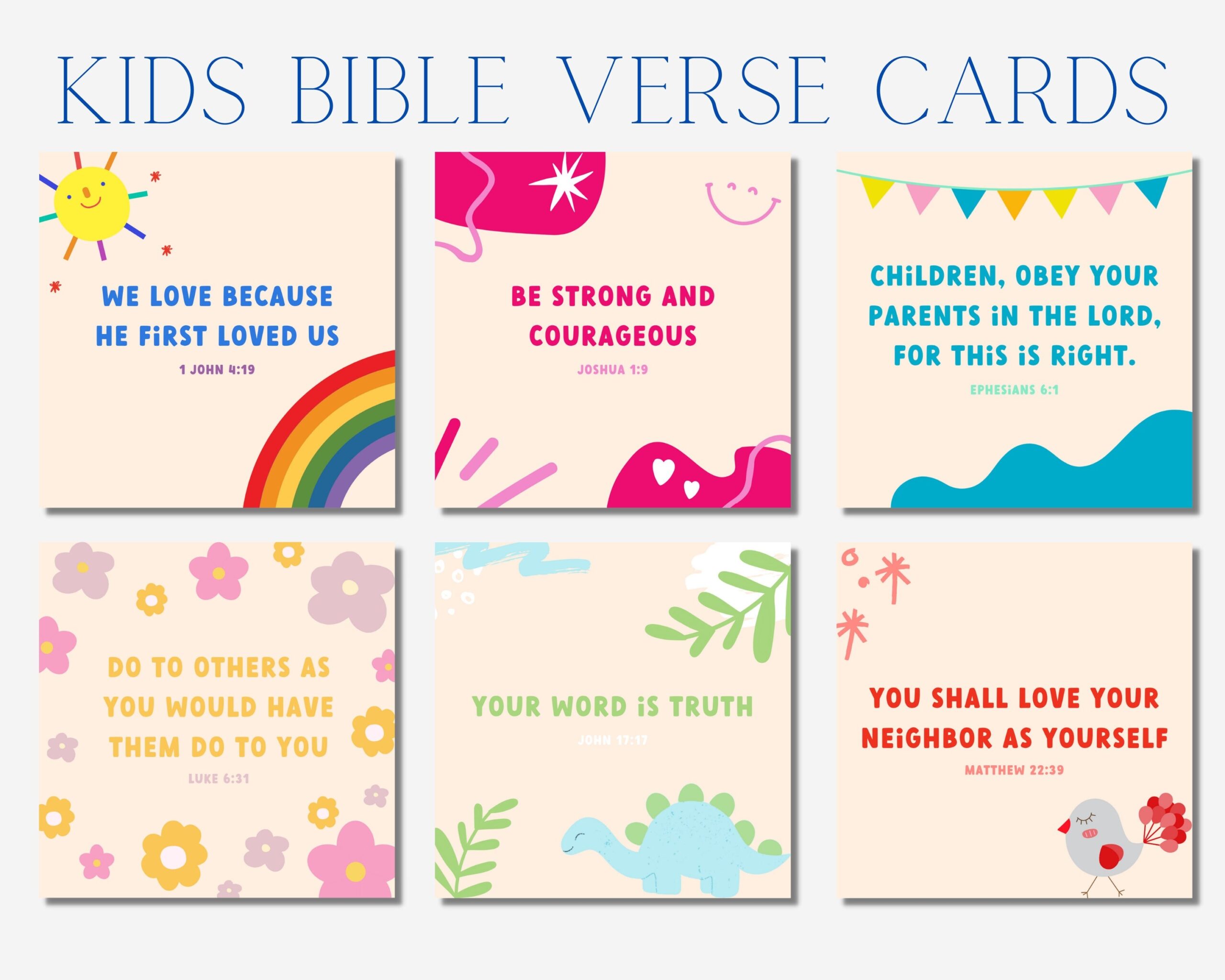 Kids Bible Verse Cards Printable Scripture Cards Kids Kids Bible Verse Cards Printable Scripture Cards Kids
