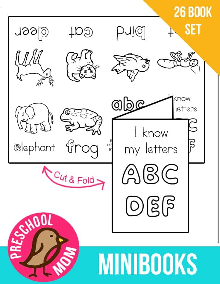 Kindergarten Mini Books Printable Free