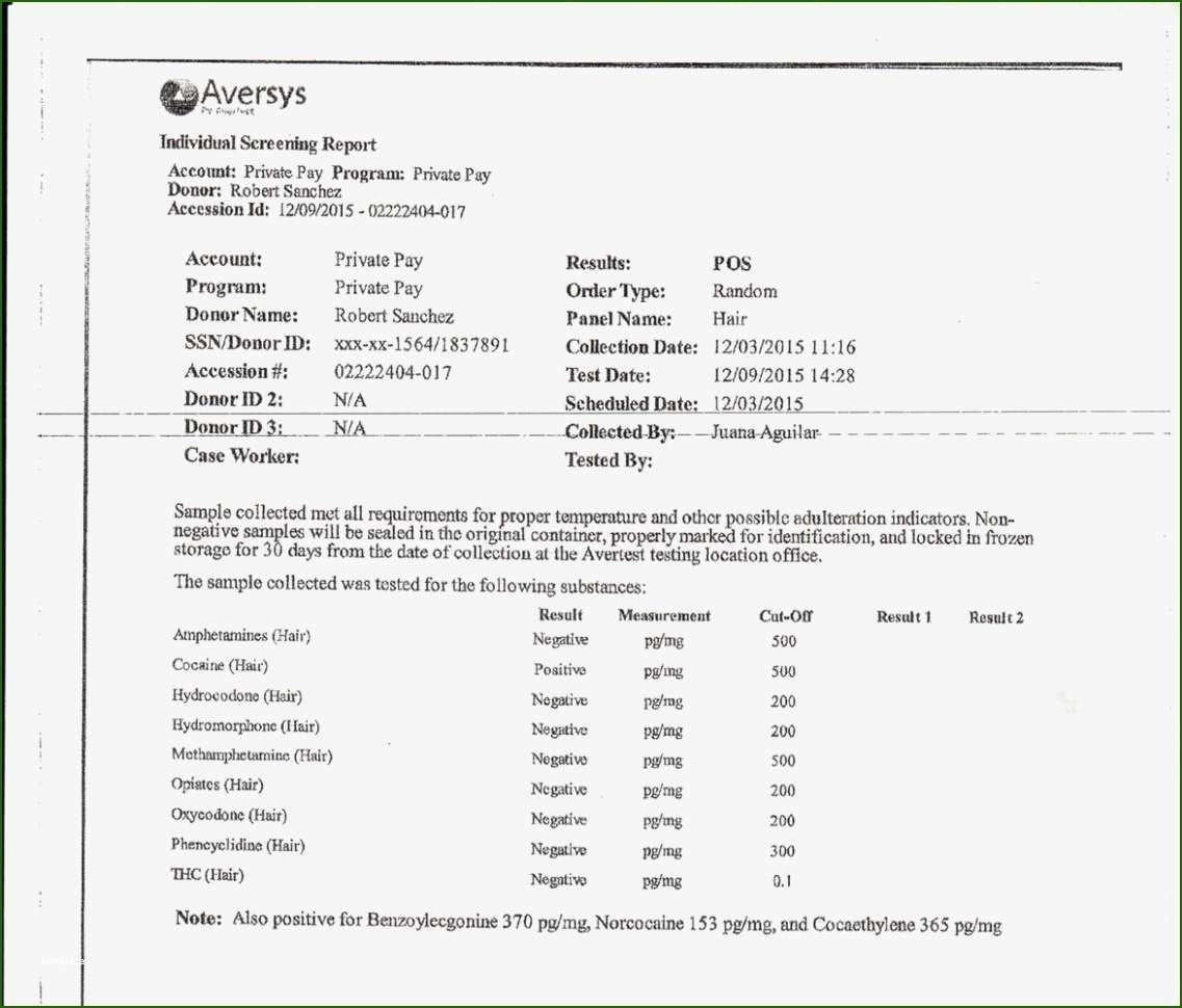 Labcorp Printable Fake Negative Std Test Results Form Printable And 