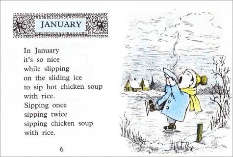 Libro Chicken Soup With Rice A Book Of Months Di Maurice Sendak