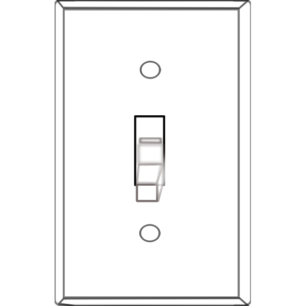 Light Switch Template Svg