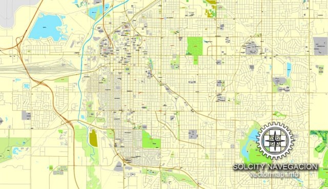 Printable Map Of Lincoln Ne