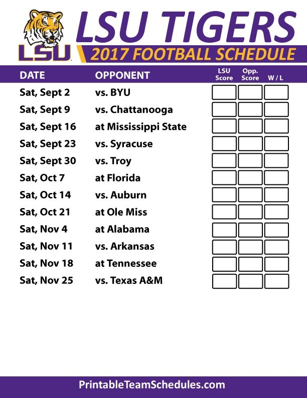 Lsu 2025 Football Schedule Analysis Ethan L Dwyer
