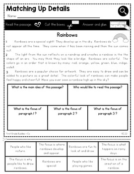 Main Idea RI 2 2 No Prep Tasks For Instruction And Assessment