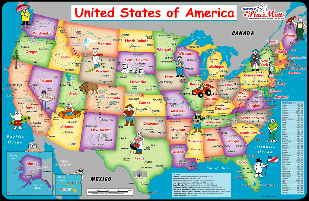 Map Of Us Printable For Kids United States Map Inspirational 
