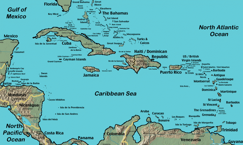 Maps Of The Caribbean Islands To Print For Free Wells Printable Map Maps Of The Caribbean Islands To Print For Free Wells Printable Map