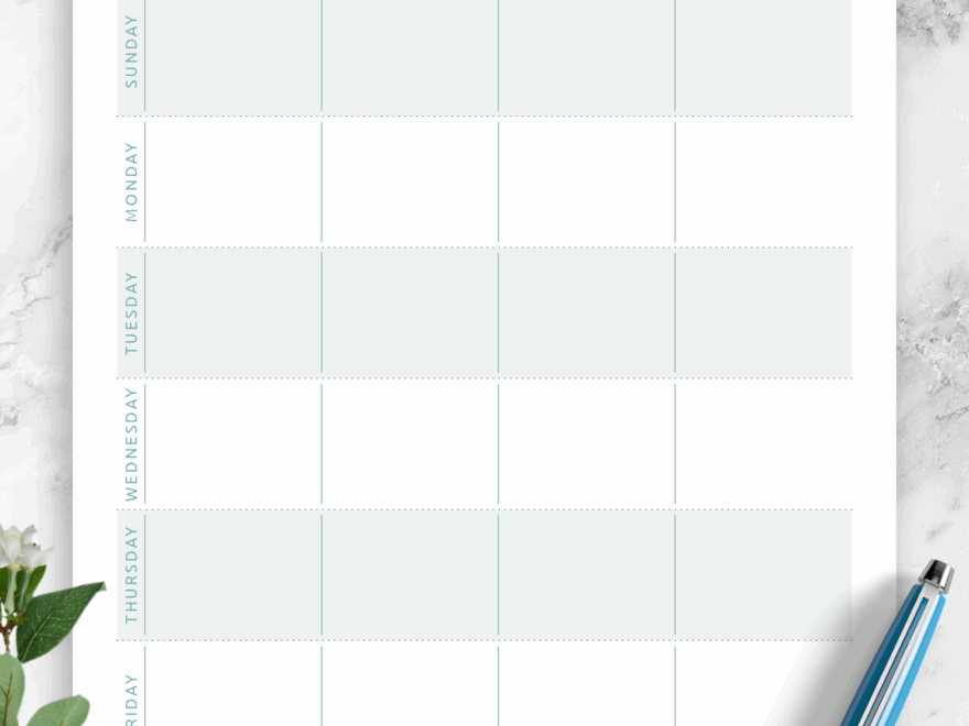 Meal Planning Template Free Printable Templates Printable