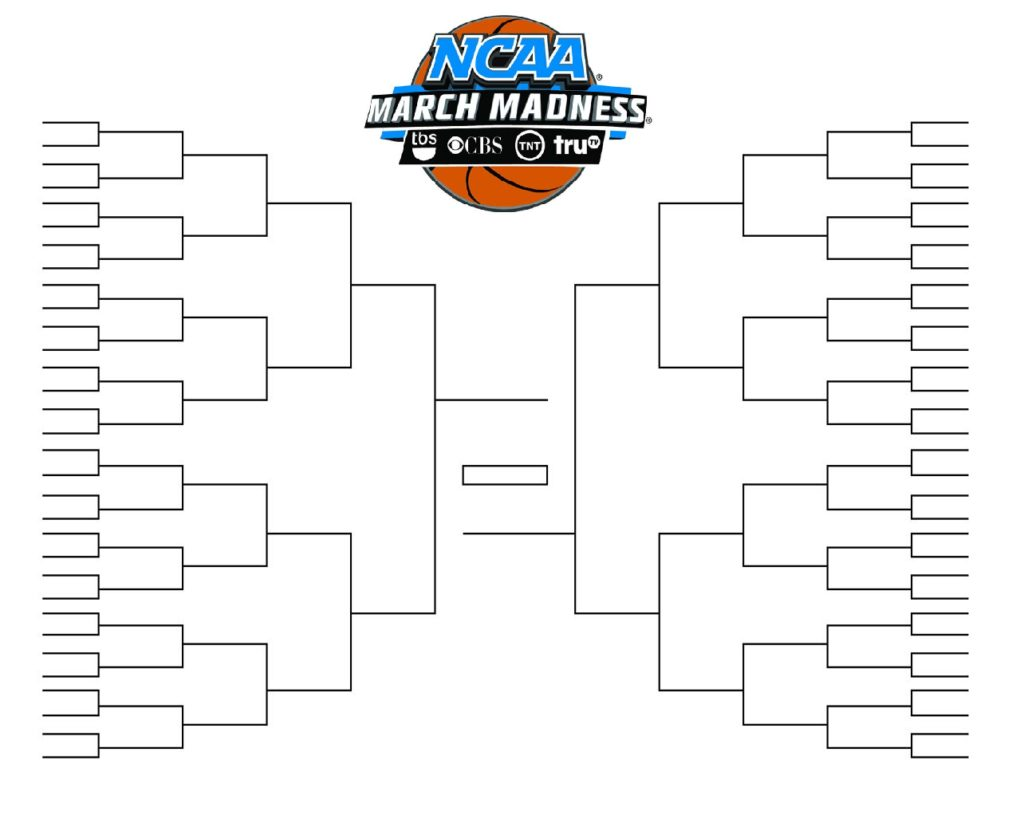 Mens Ncaa Bracket Printable
