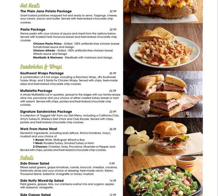 Menu At Jason 39 s Deli Restaurant Memphis Poplar Ave
