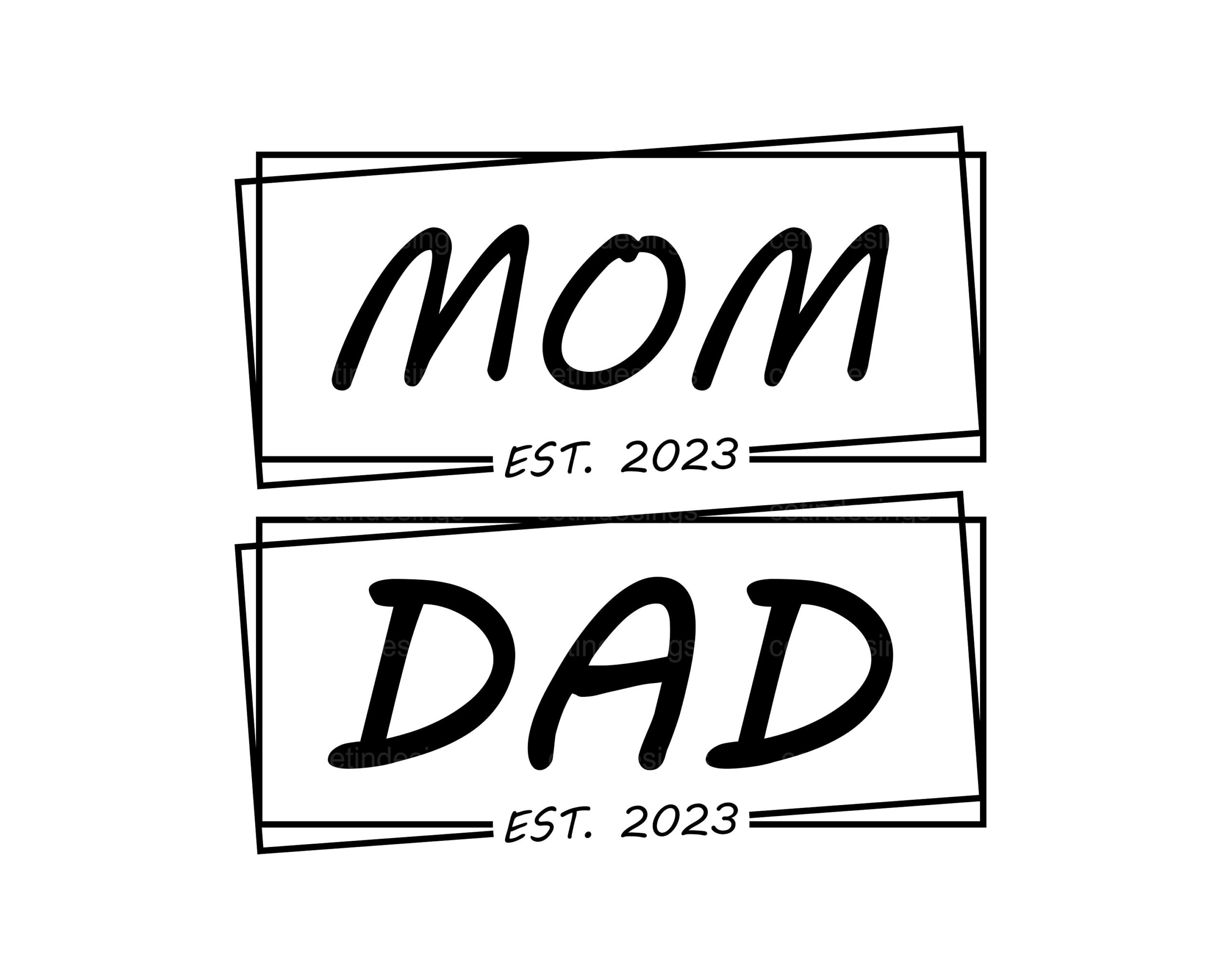 Mom And Dad Word Mom And Dad Word