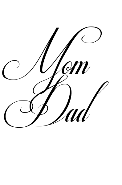 Printable Mom And Dad Word Outline Printable Mom And Dad Word Outline