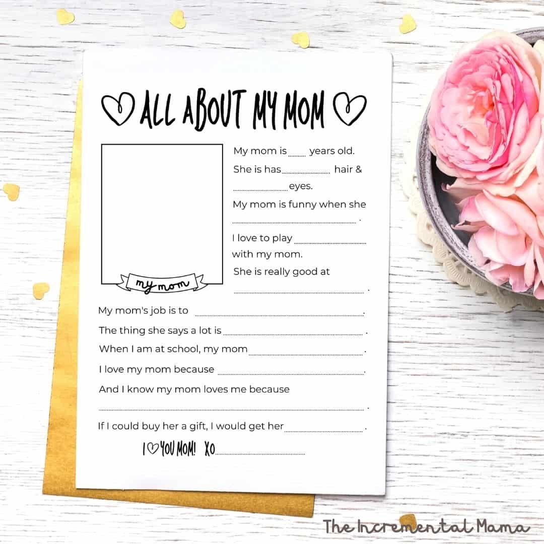 Mothers Day Printable Questionnaire Mother S Day Questionnaire A FREE Mothers Day Printable Questionnaire Mother S Day Questionnaire A FREE