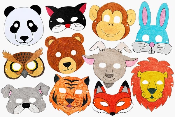 Free Printable Circus Animal Mask