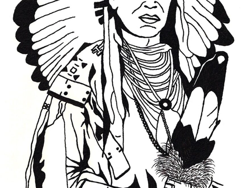 Native American Printable Coloring Pages