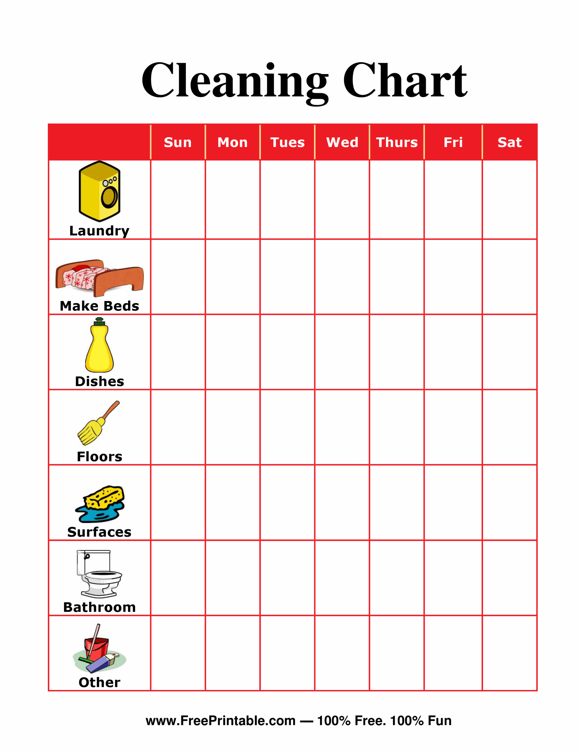 New Chore Charts