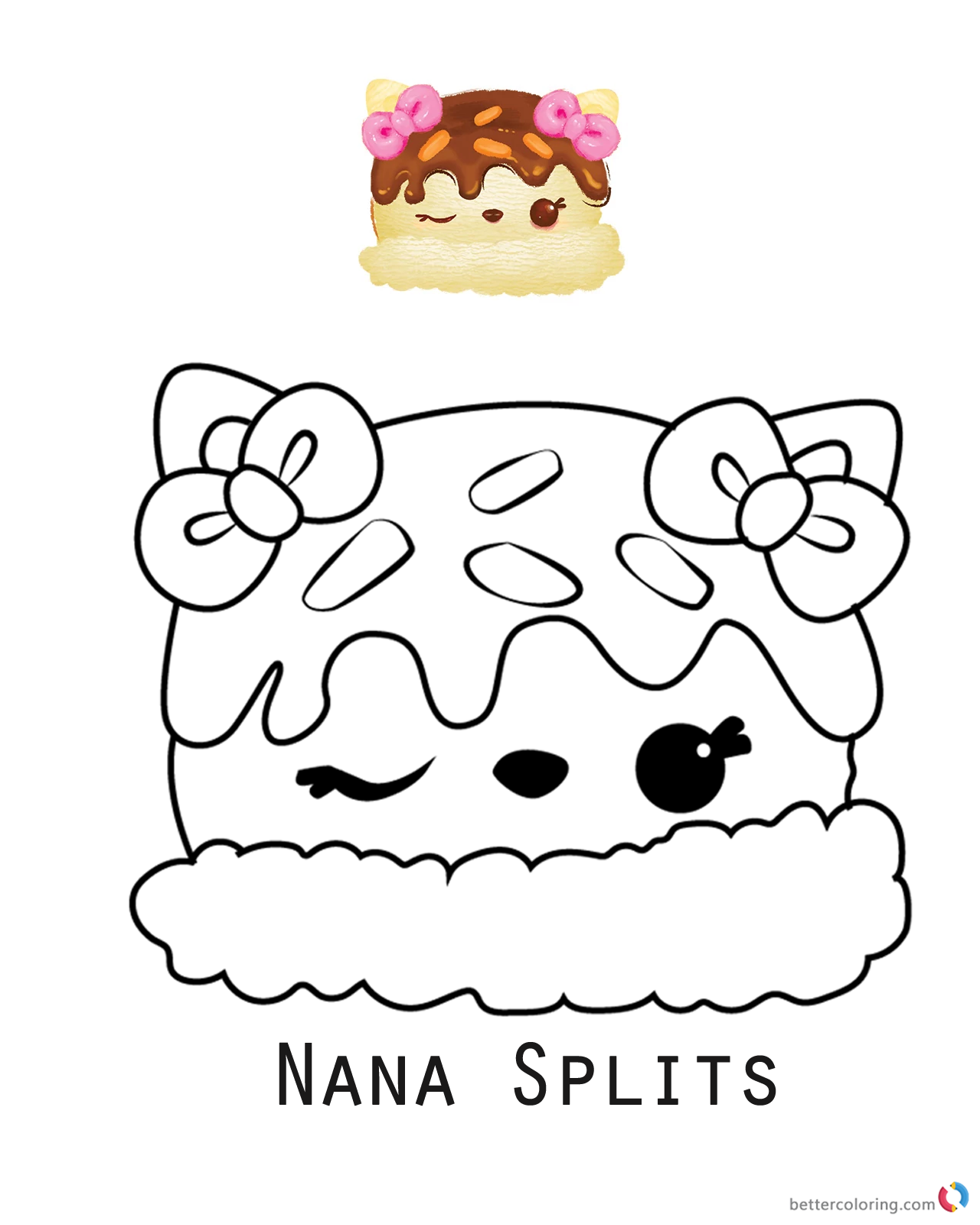 Num Noms Coloring Pages Printable
