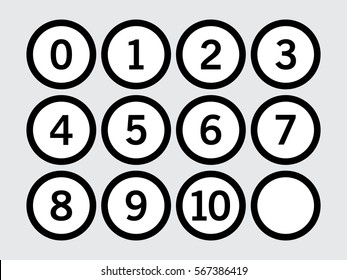 Free Printable Numbers Inside Of Circles