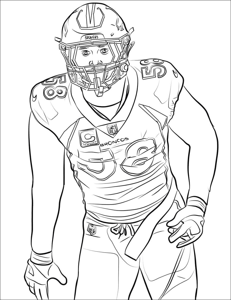 Odell Beckham Jr Football Player Coloring Page Free Printable 