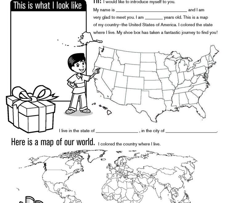 Operation Christmas Child Letter Page 1 Operation Christmas Child