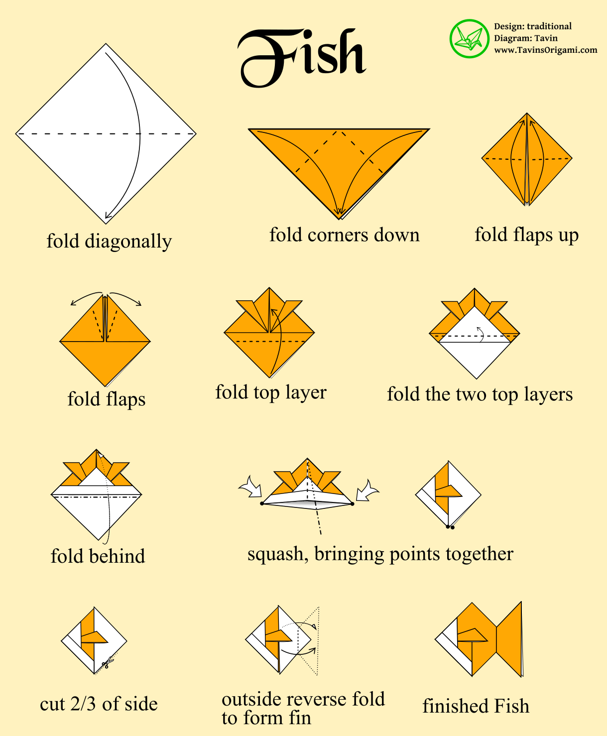 Origami For Kids Printable Instructions