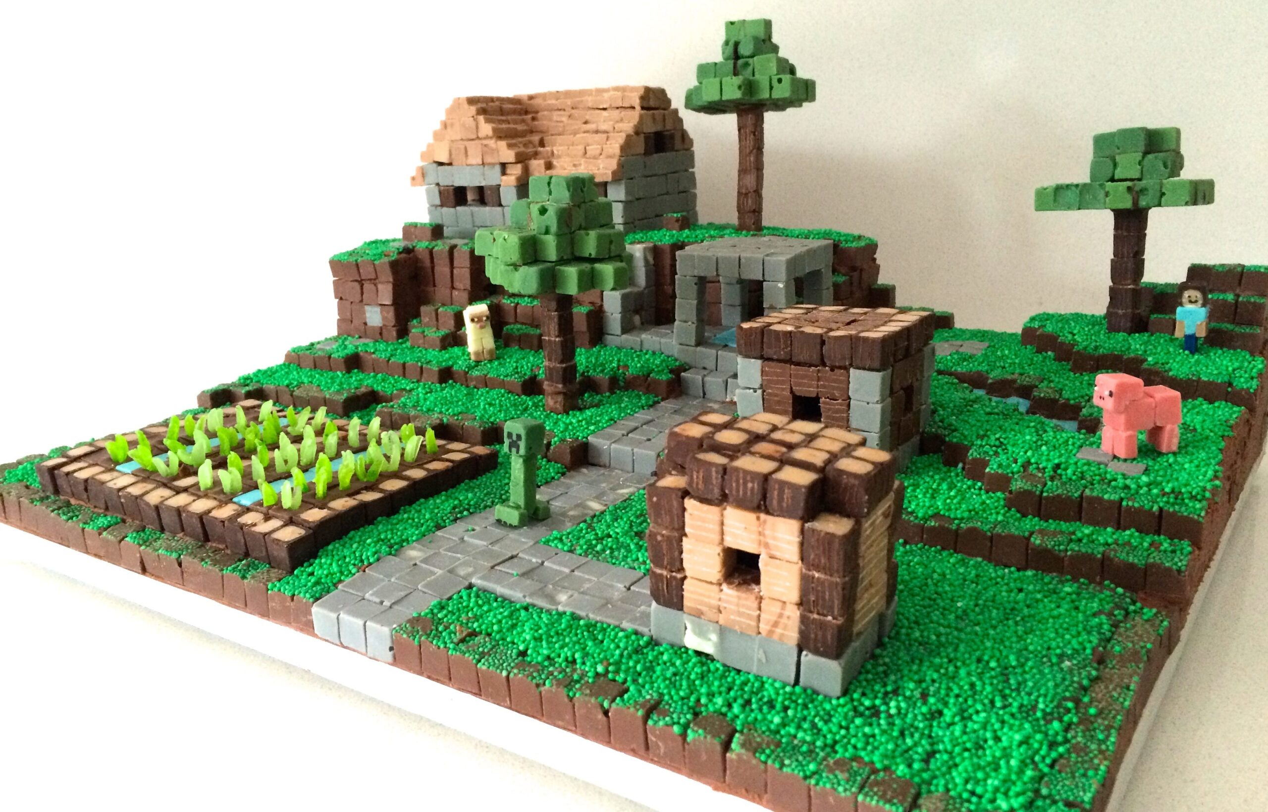 Papercraft Cake Minecraft Crafts Minecraft Printables Vrogue co