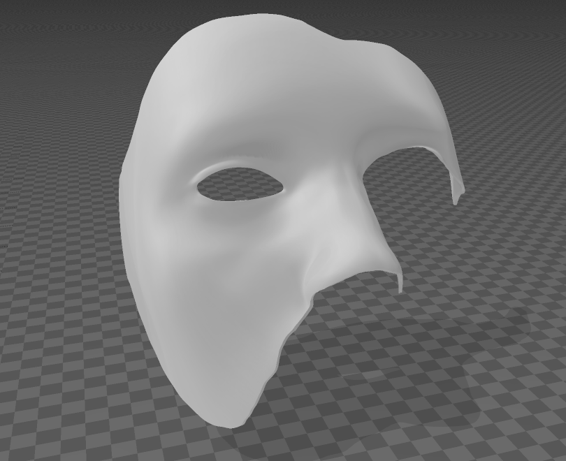 Phantom Of The Opera Mask Template Printable