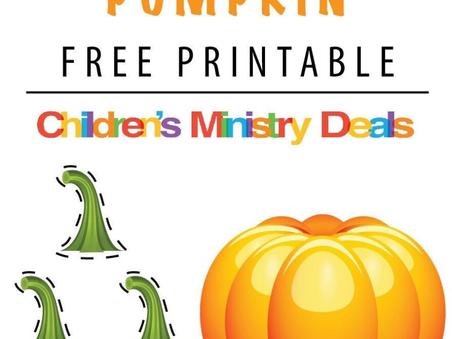 Pin The Stem On The Pumpkin Printable Game Artofit