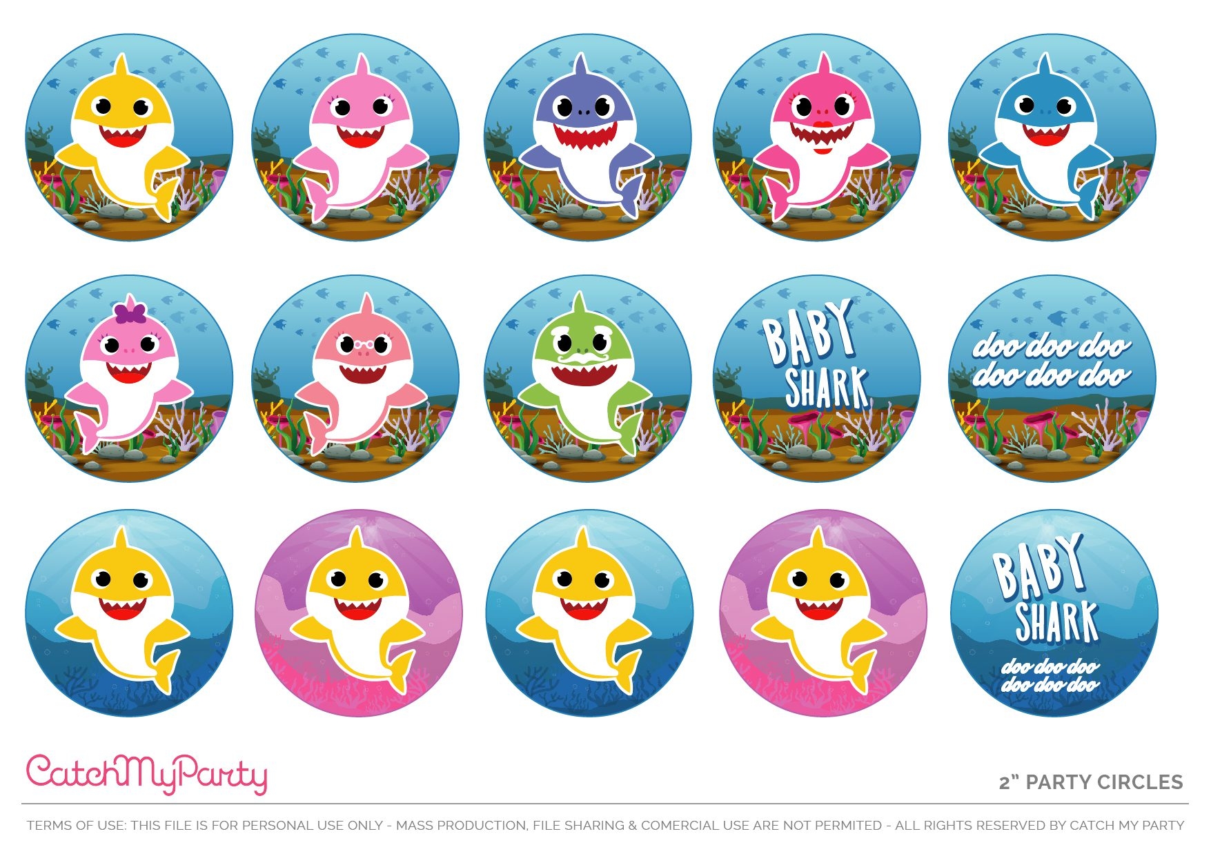 Pinkfong Baby Shark Printables Free FREE PRINTABLE