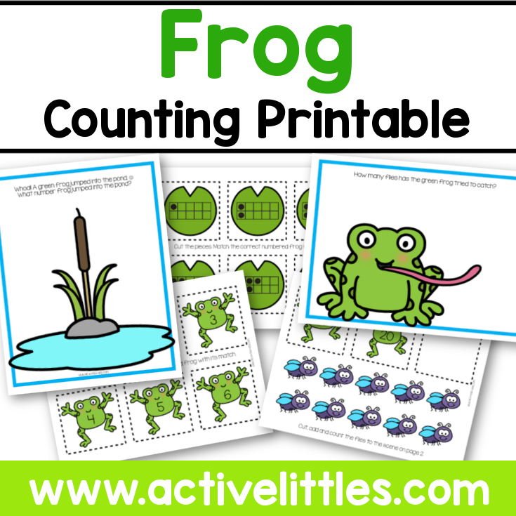 Preschool Frog Theme Printables