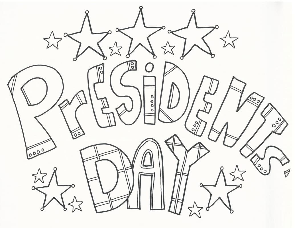 Free Printable Coloring Pages For Presidents Day