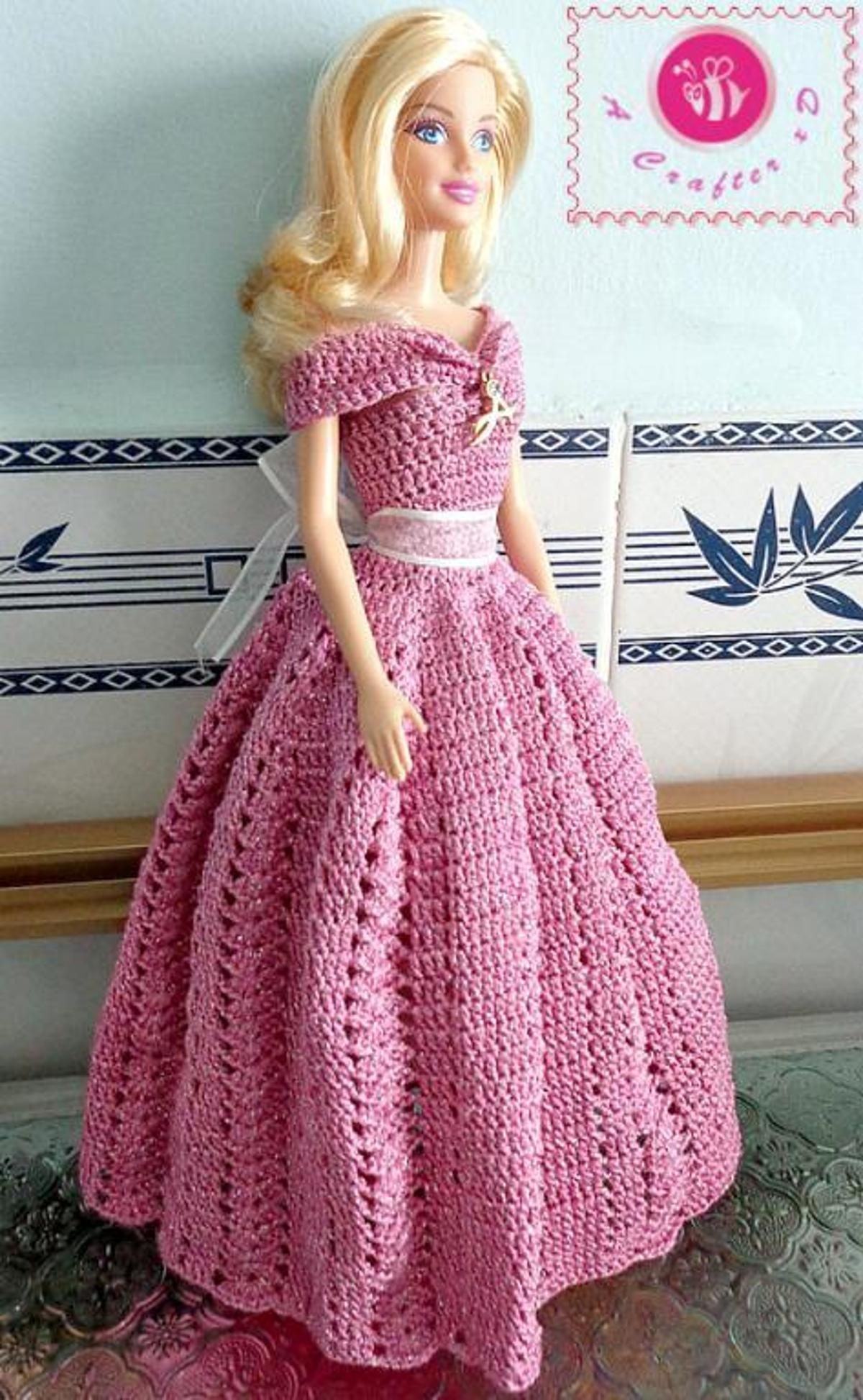 Free Printable Crochet Barbie Doll Clothes Patterns