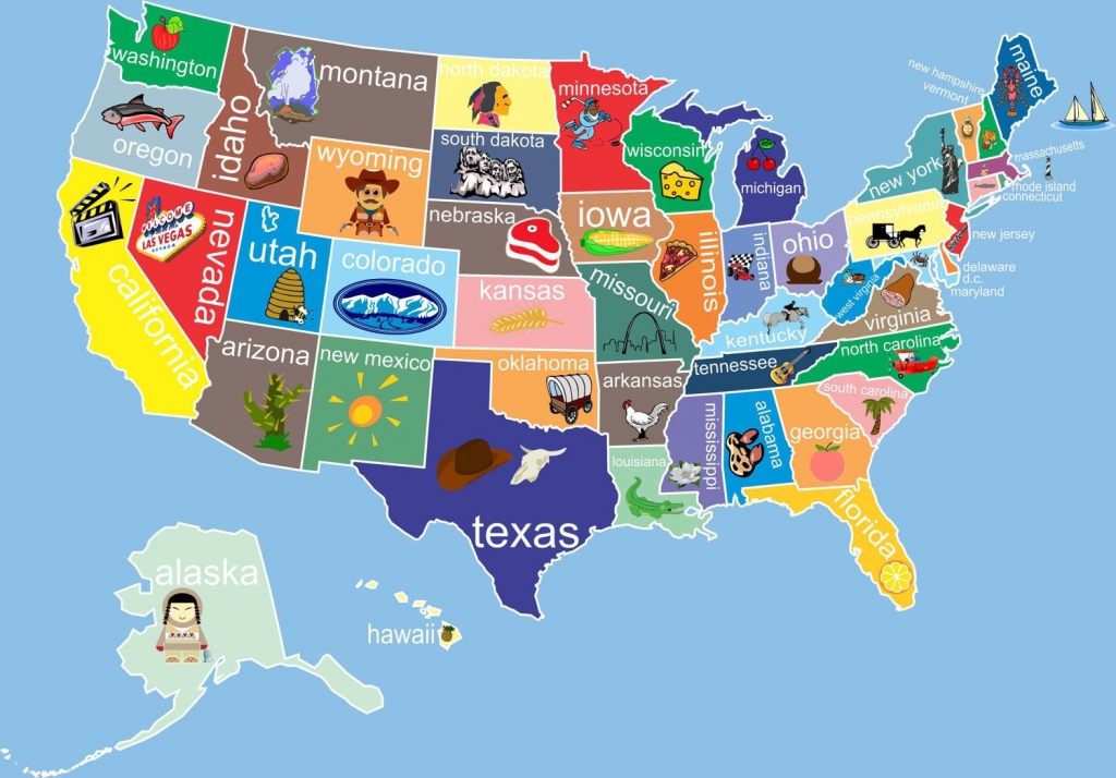 Print Out A Blank Map Of The Us And Have The Kids Color In States 