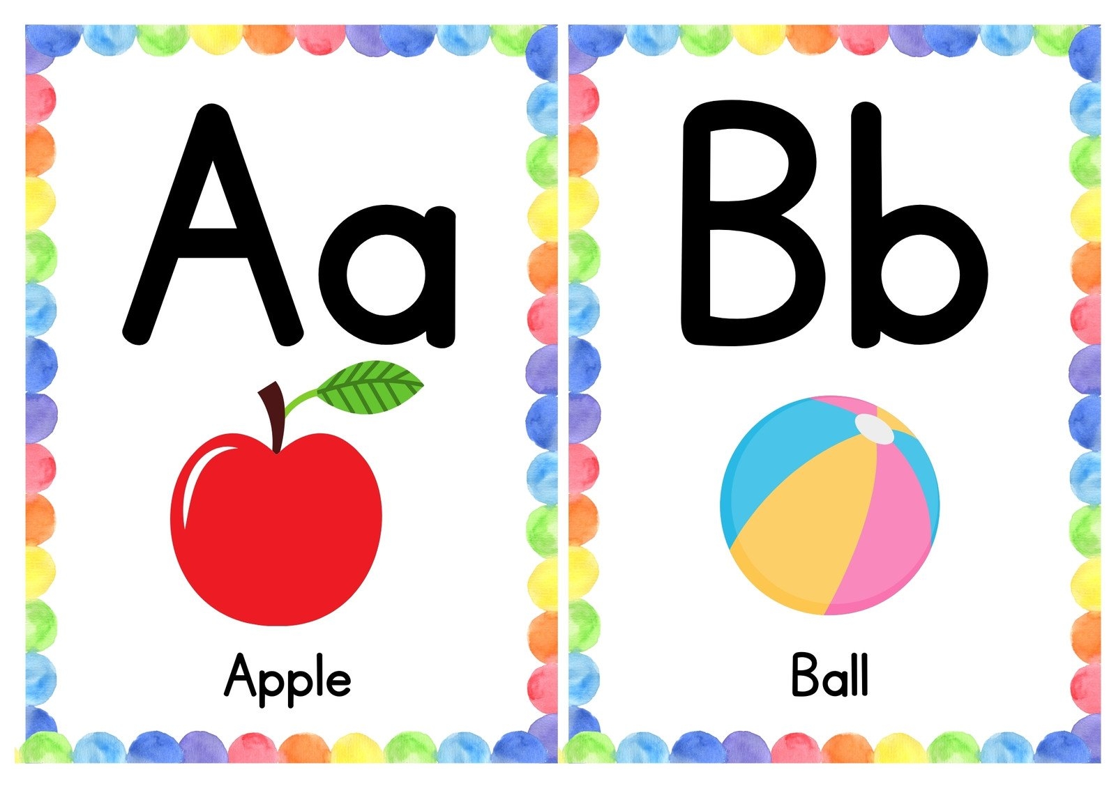 Printable Alphabet Flashcards Letters Only At Armando Jackson Blog