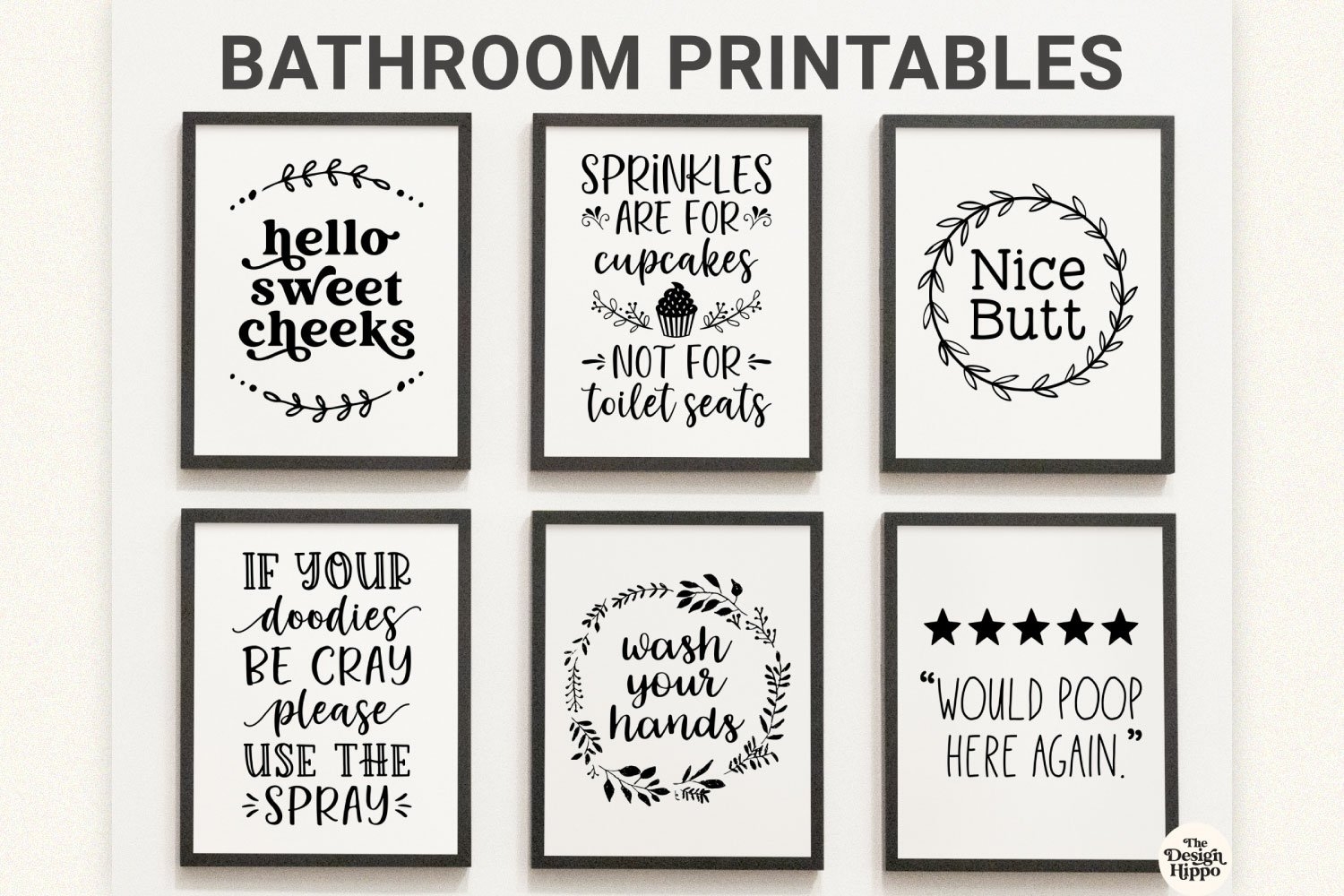 Printable Bathroom Art