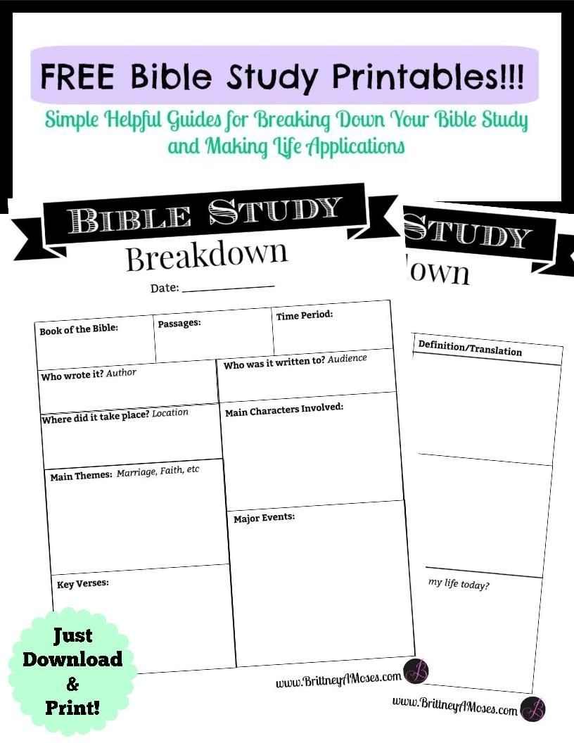 Printable Bible Study Guide Jeff 39 s Bible Study Guide Inductive 