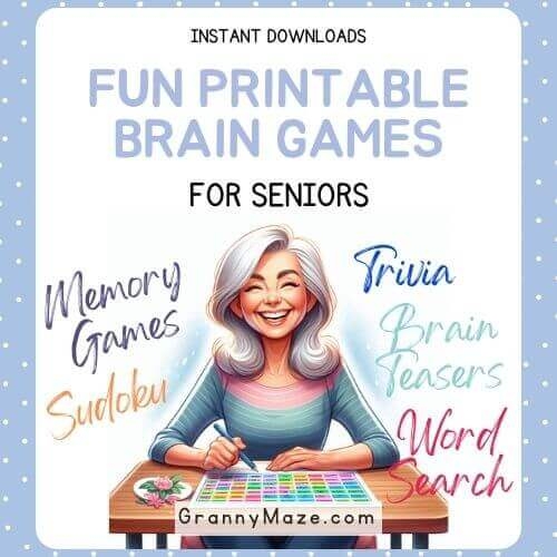 Printable Brain Games For Seniors Print And Play Today