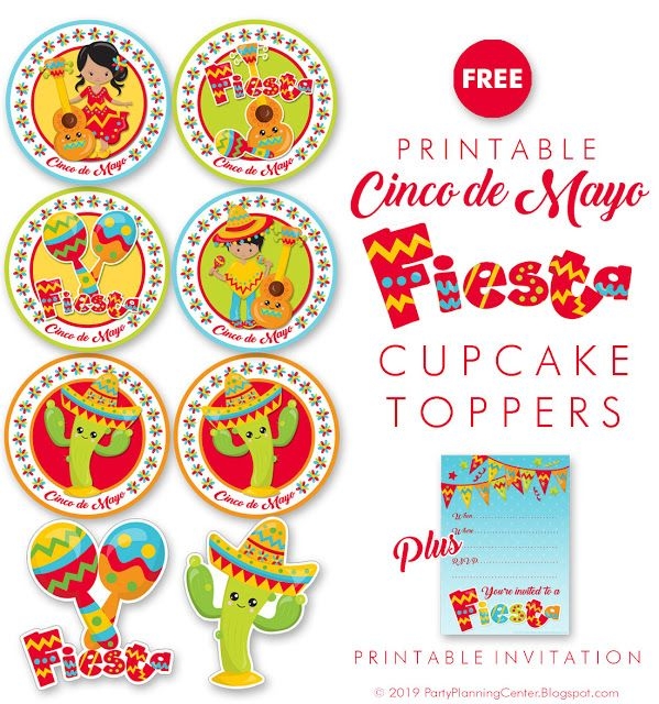 Printable Cinco De Mayo Cupcake Toppers Imprimibles F Vrogue co