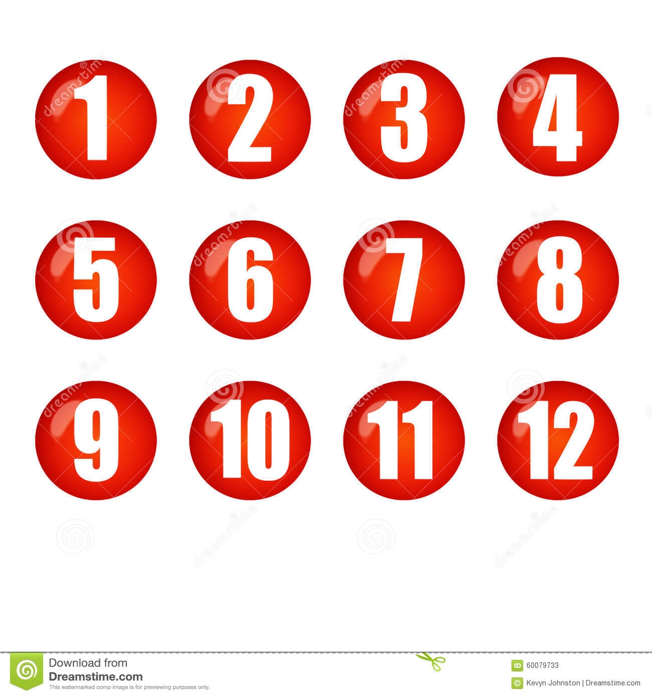 Printable Circle Numbers