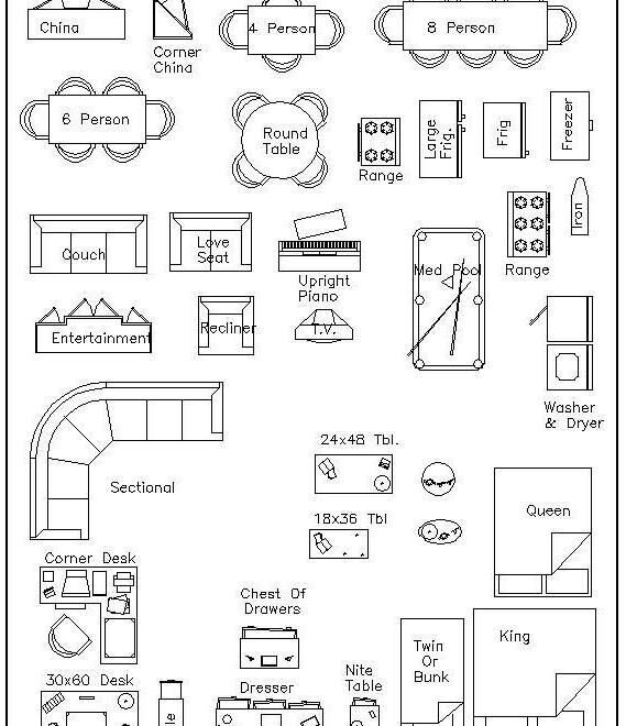 Printable Furniture Templates Interior Design Classes Interior