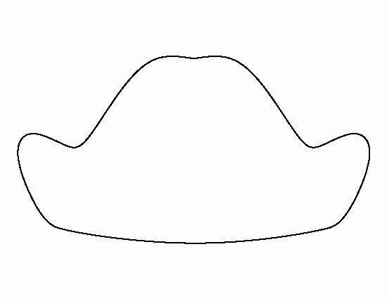 Printable George Washington Hat Template