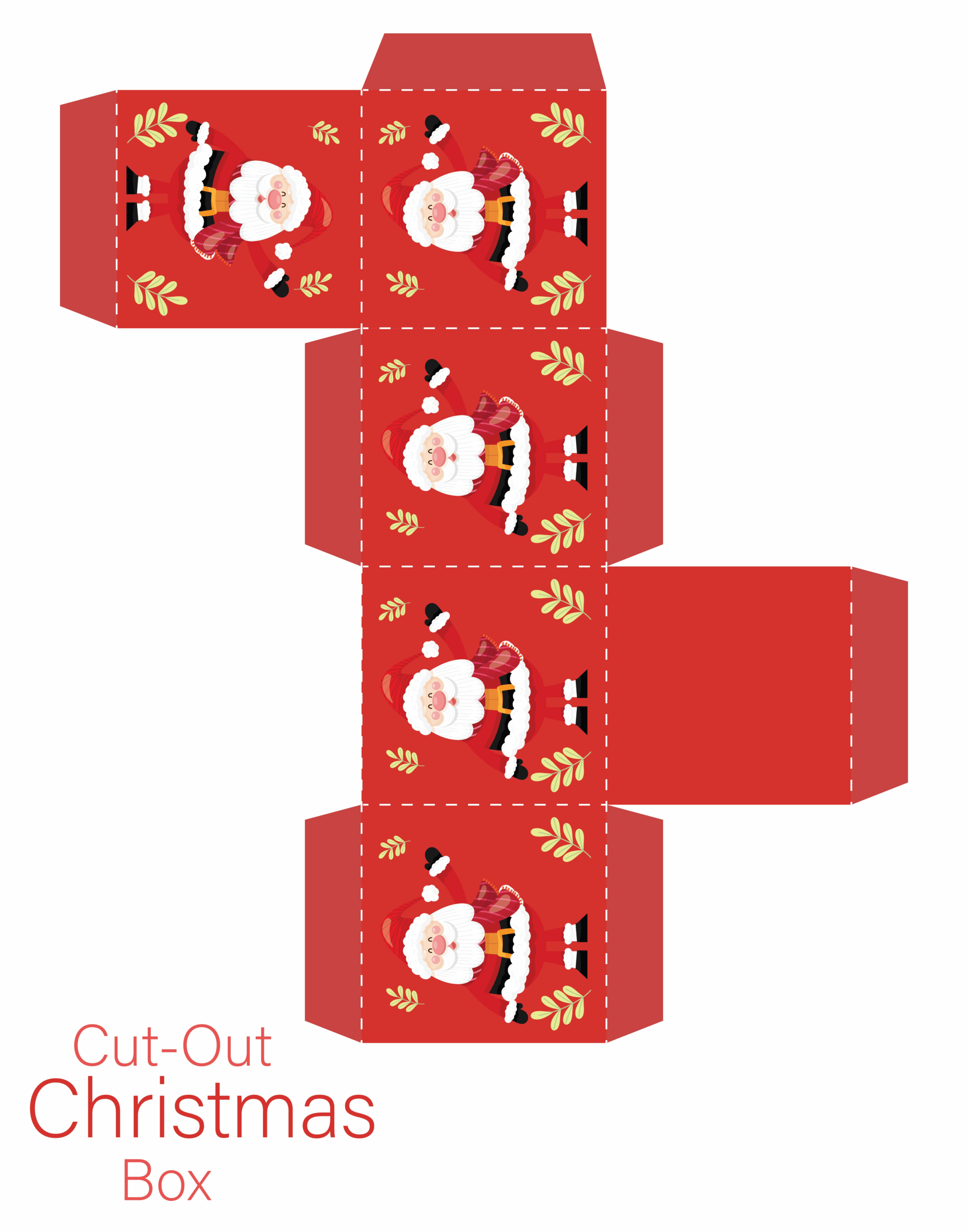 Printable Gift Box Printable Gift Box