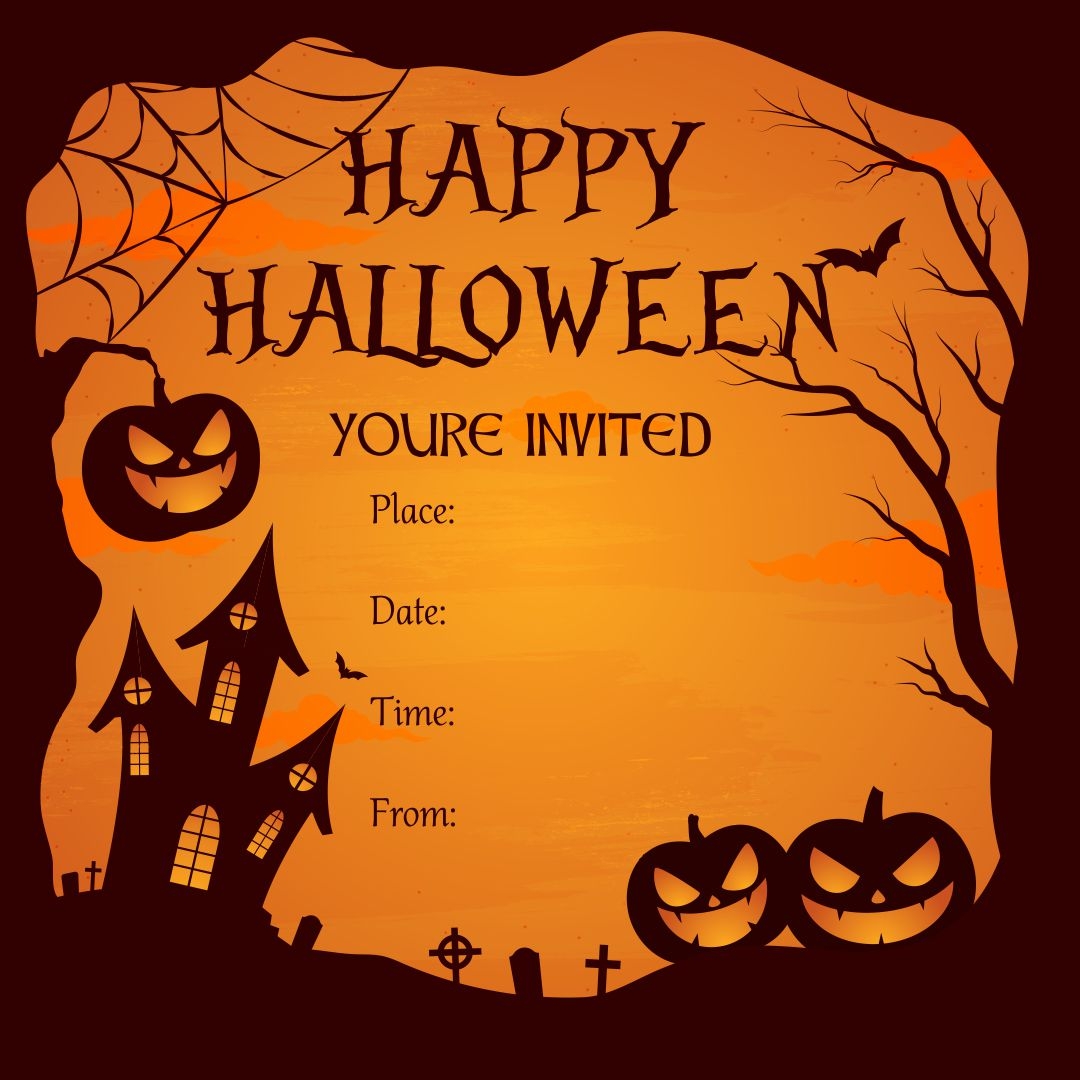 Printable Halloween Invitations Printable Free Templates Printable Halloween Invitations Printable Free Templates