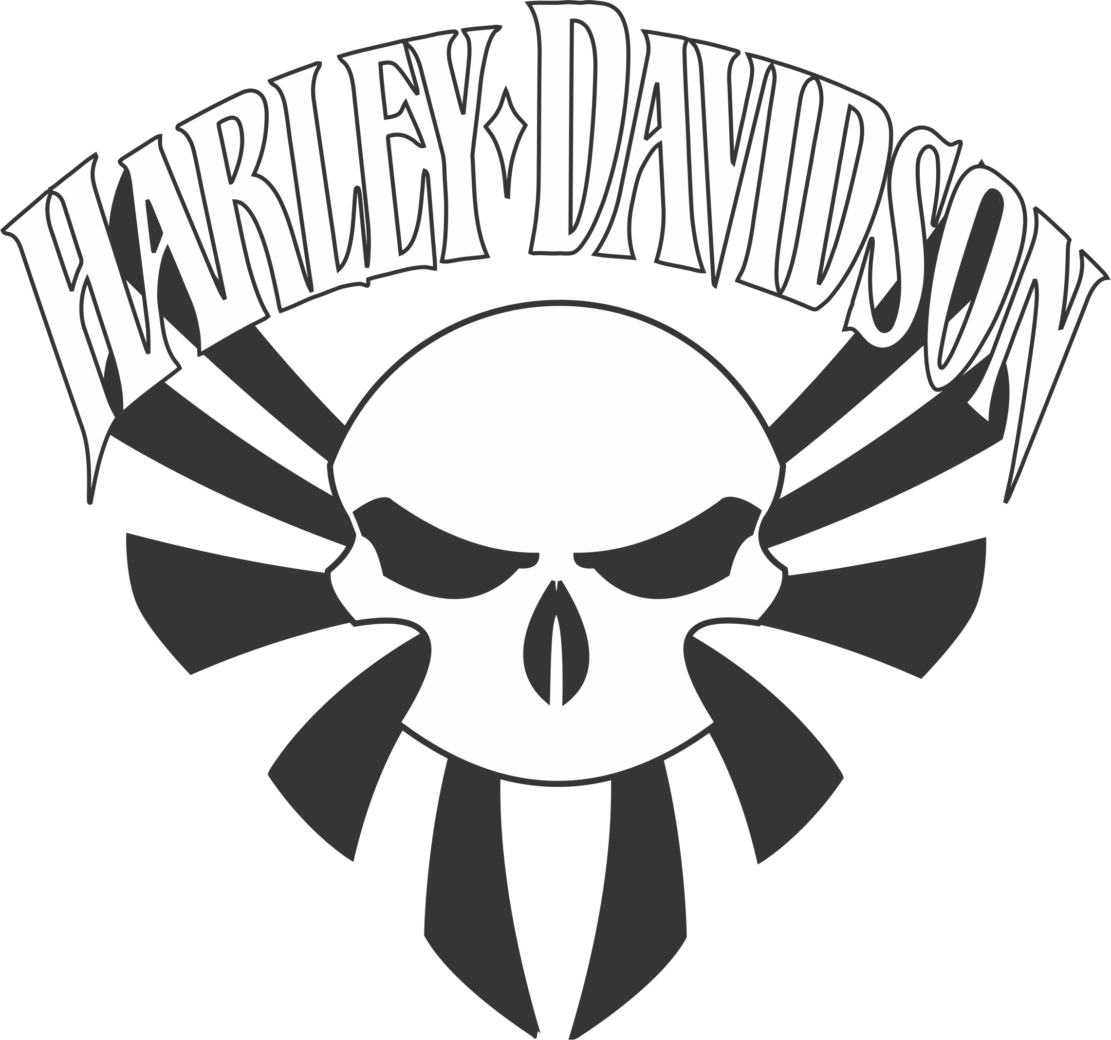 Printable Harley Davidson Logo Stencil Printable Word Searches