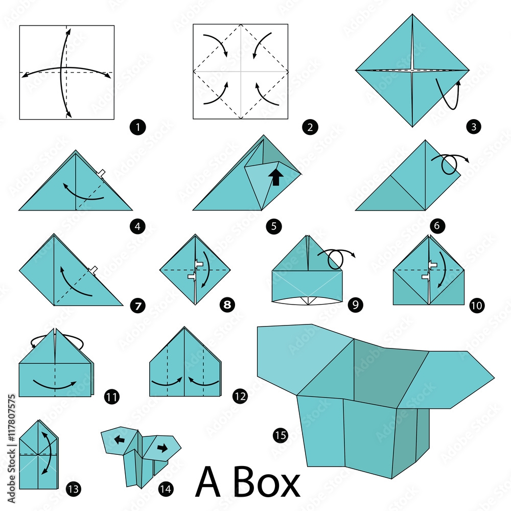 Printable Instructions For Origami Box Image To U