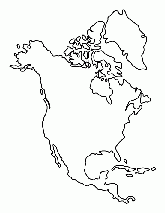 Printable Pictures Of North America