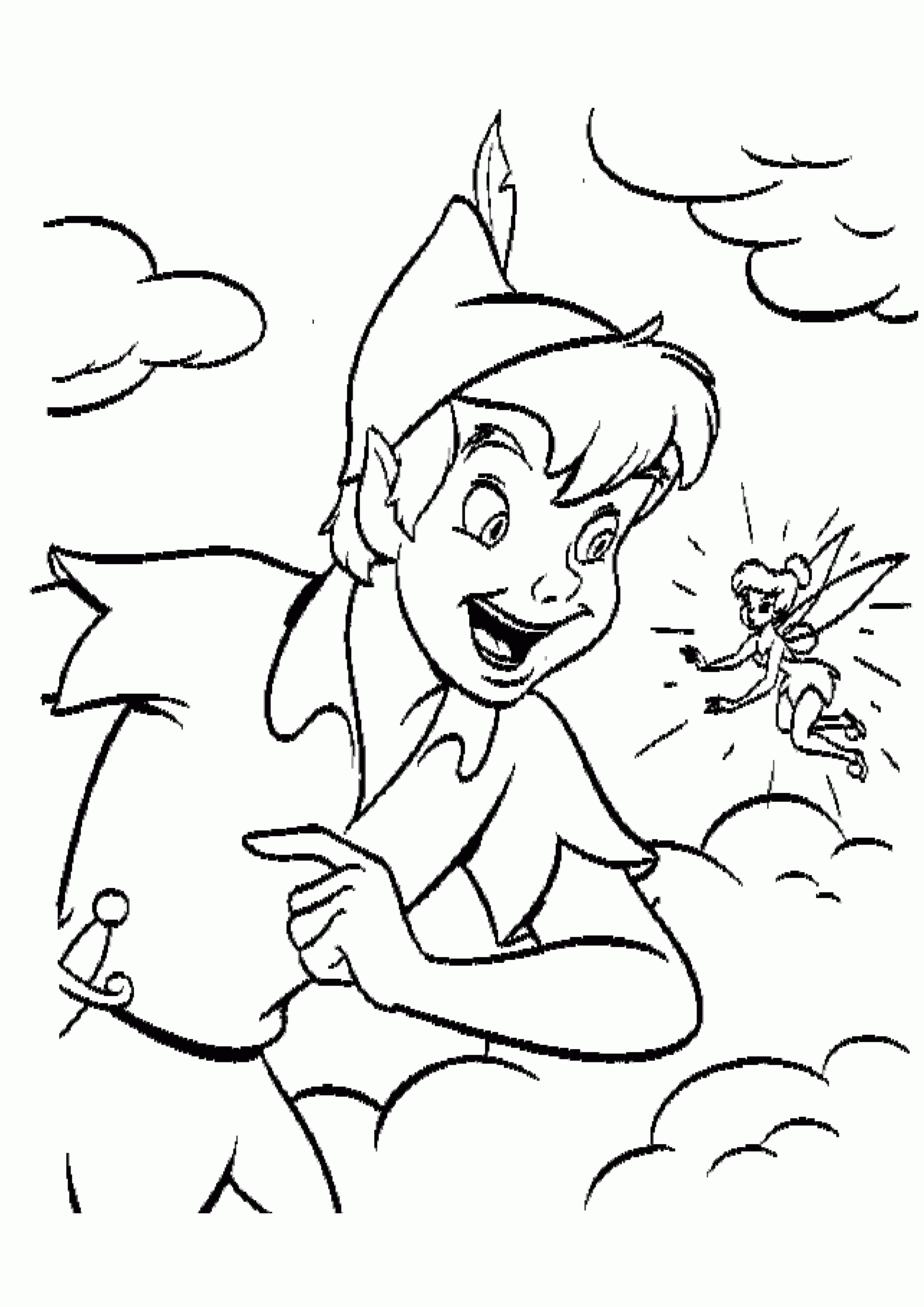 Printable Peter Pan Coloring Pages Coloring Home