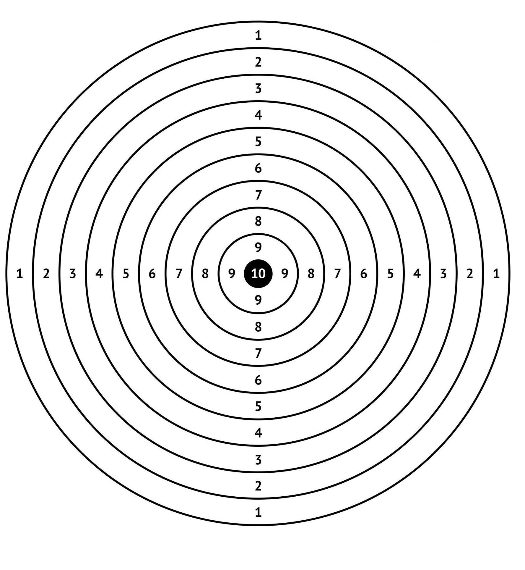 Printable Shooting Targets