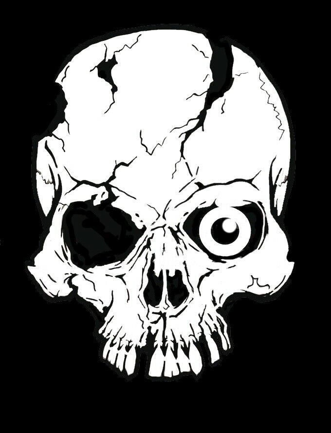 Skull Face Paint Stencils Free Printable