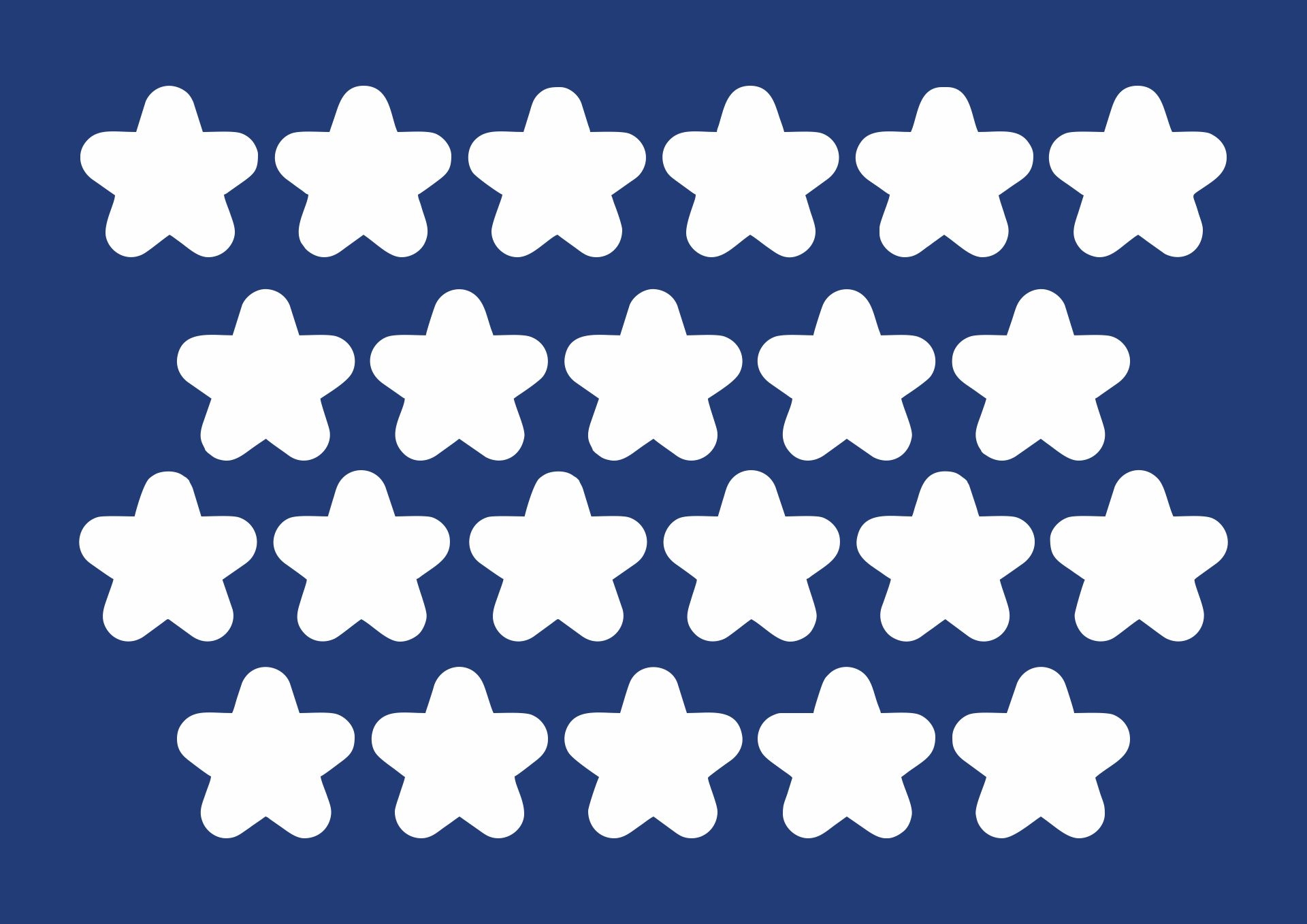 American Flag Star Template Printable