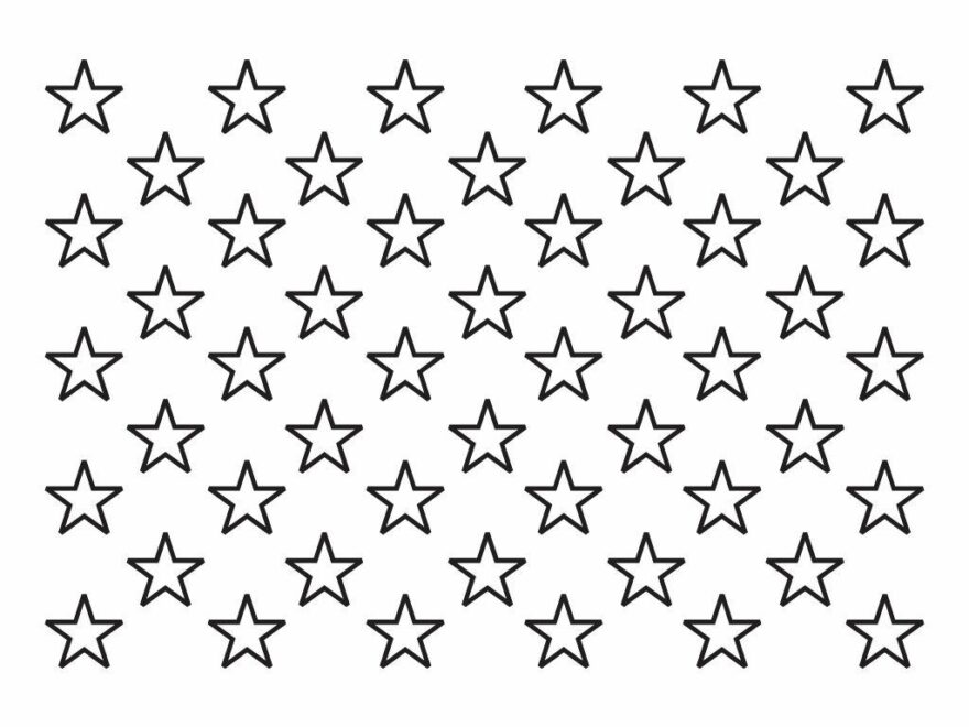 Printable Stars For American Flag